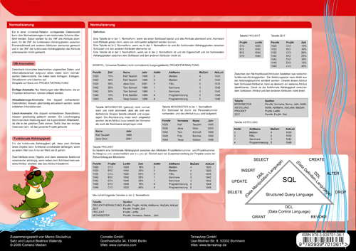 Relationale Datenbanken - Kurzreferenz Theorie und SQL - Back